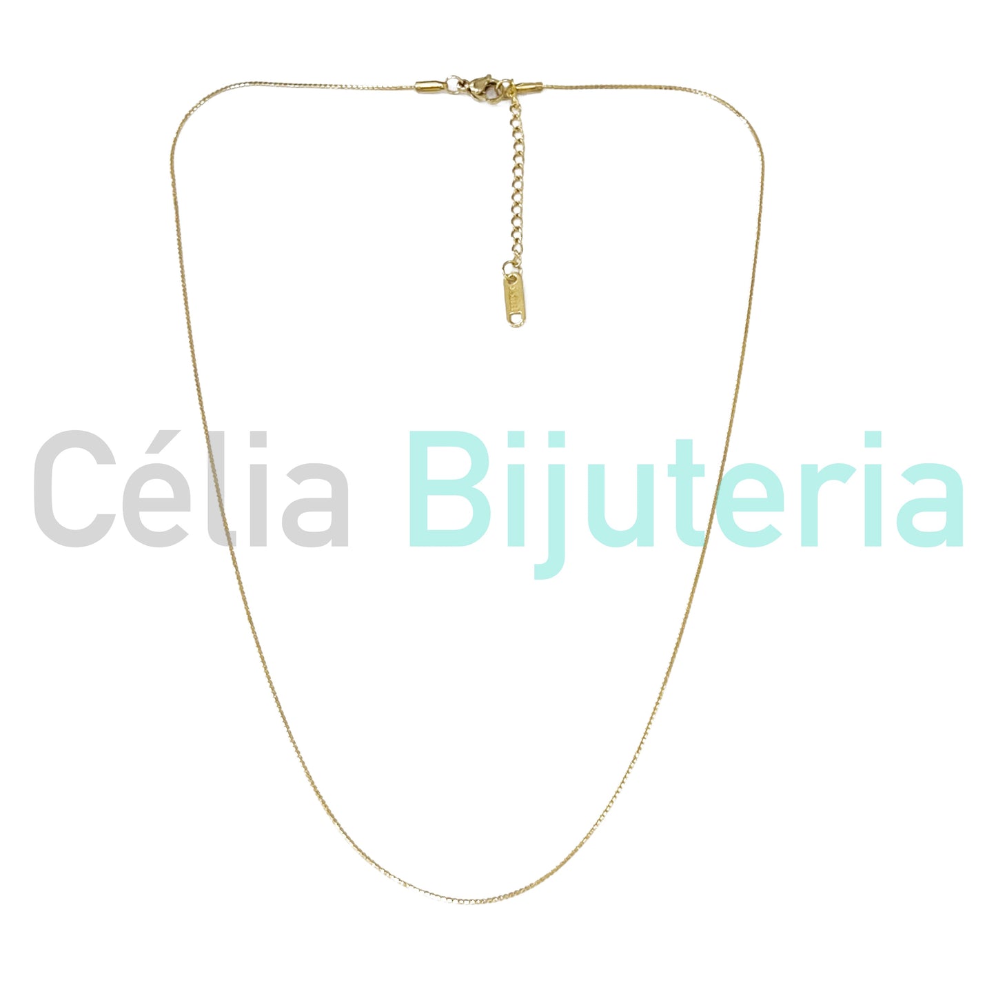 Colar de Aço Simples