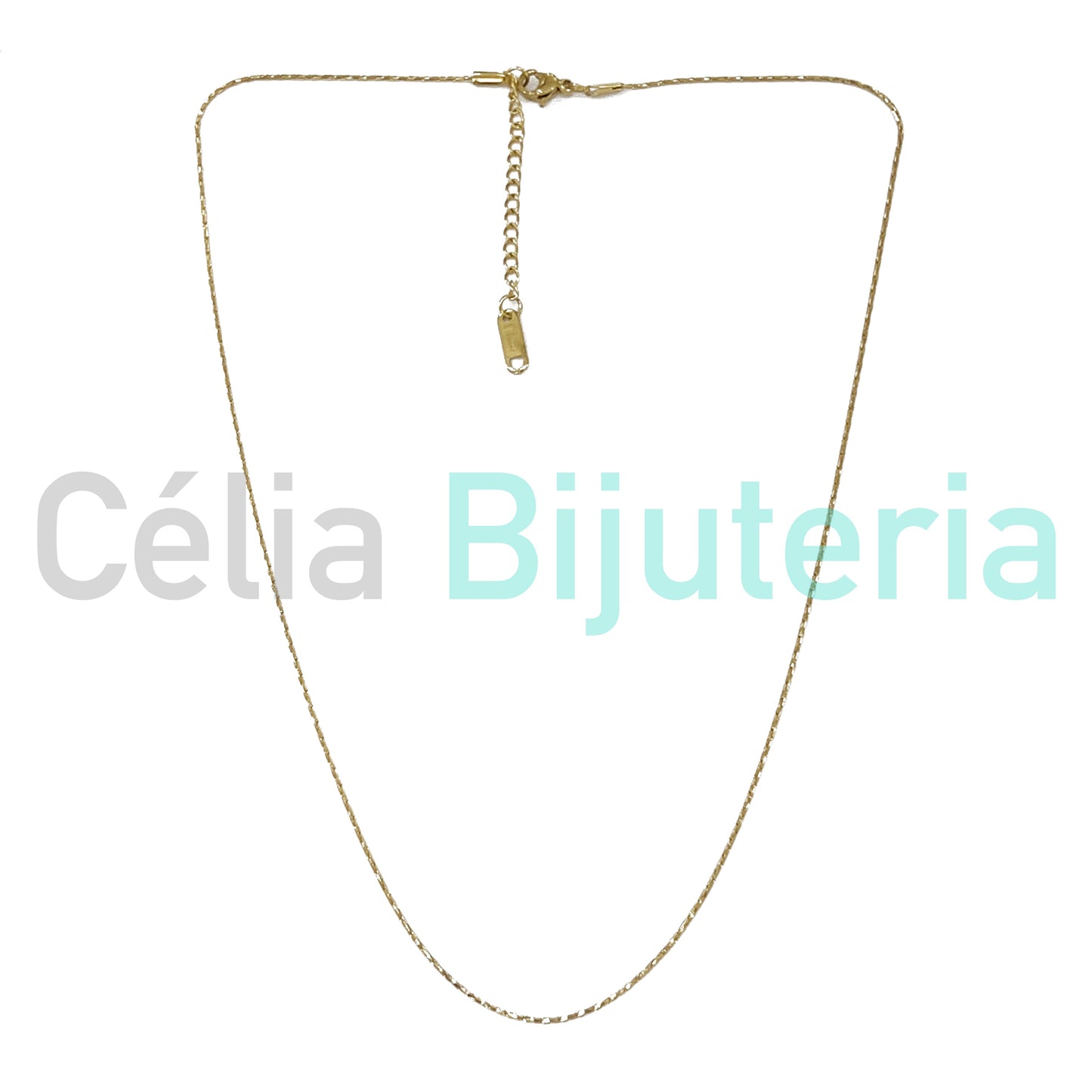 Colar de Aço Simples