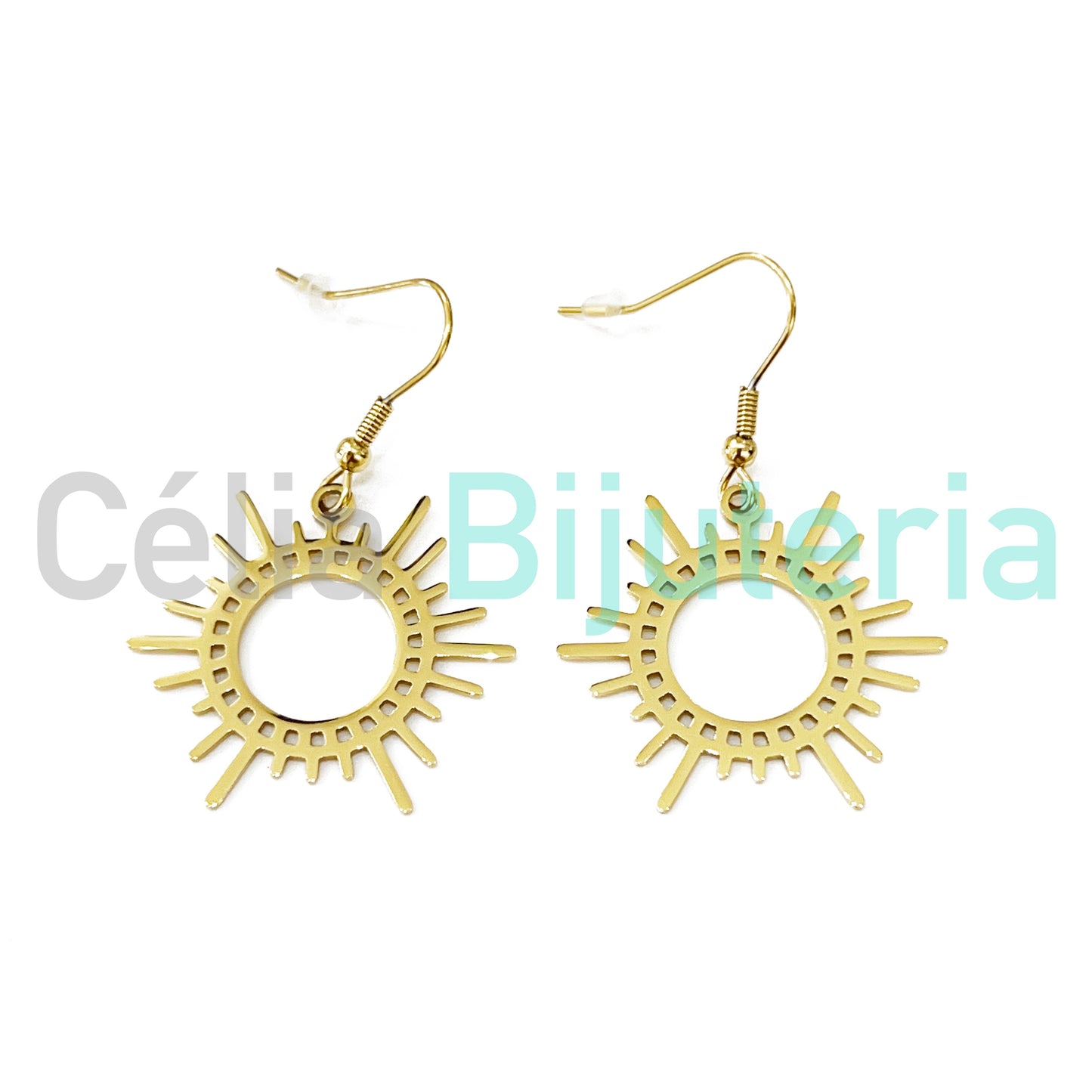 Pendiente de acero - sol