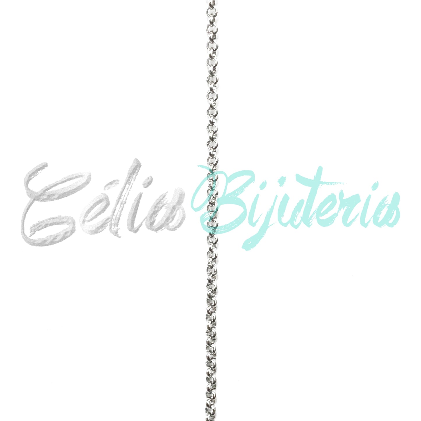 Corrente Malha Portuguesa a metro de Aço Inox