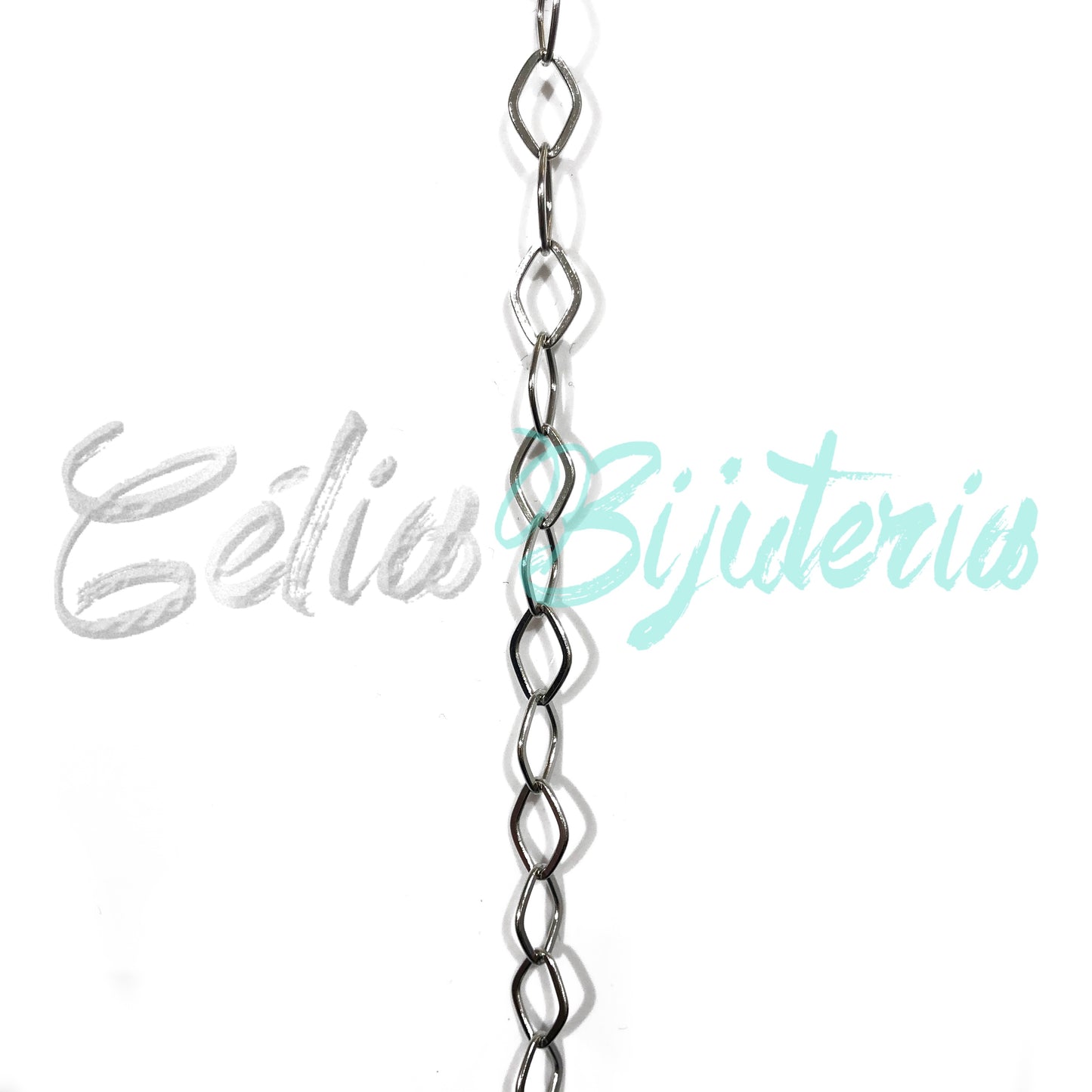 Corrente ao metro de Aço Inox- Losango