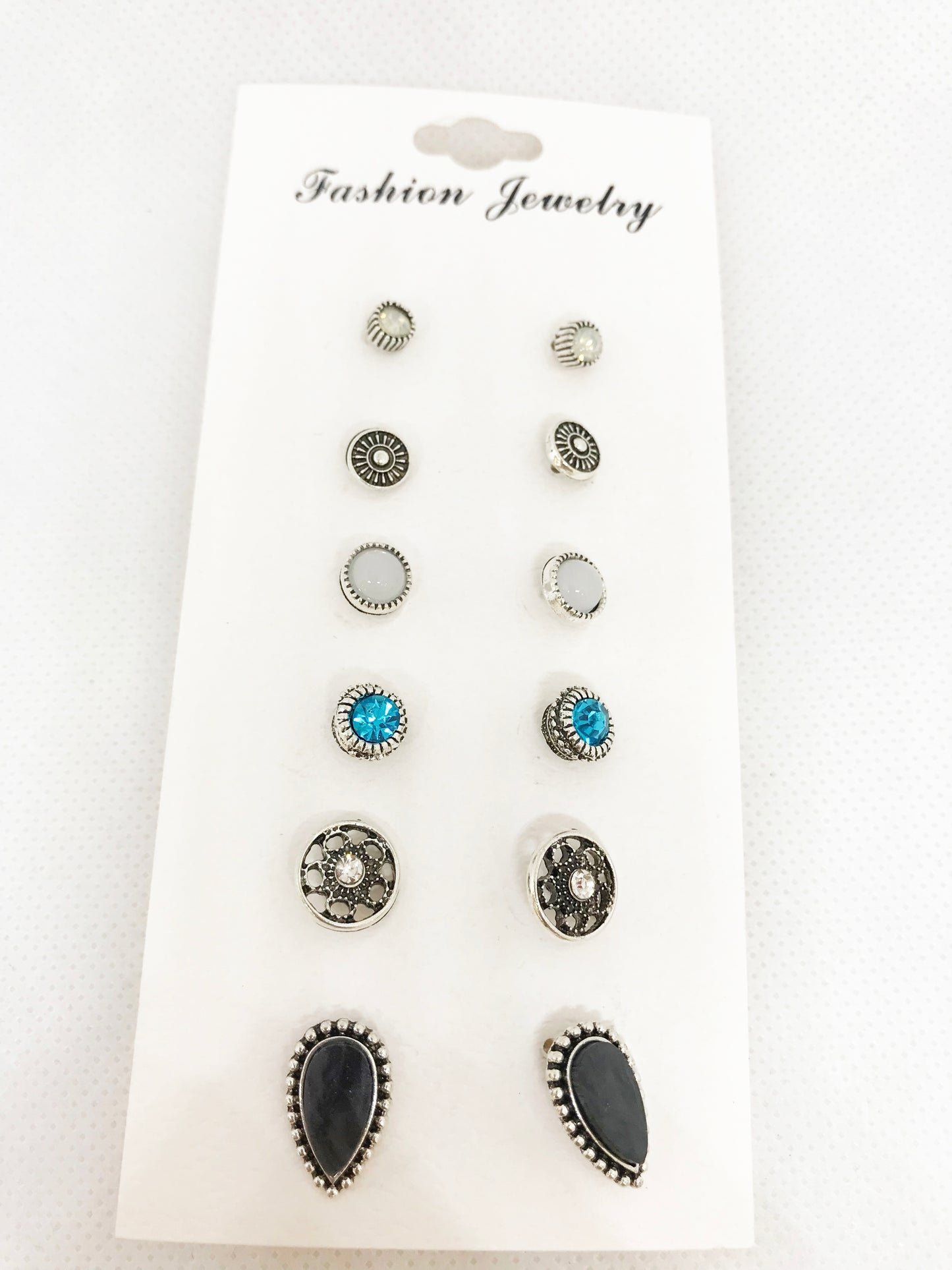 Fashion Earrings - Silver Tone