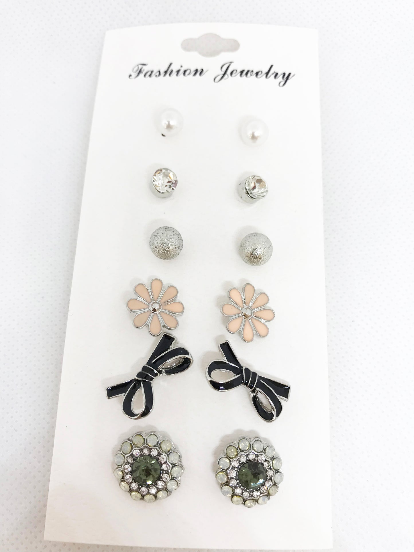 Fashion Earrings - Silver Tone