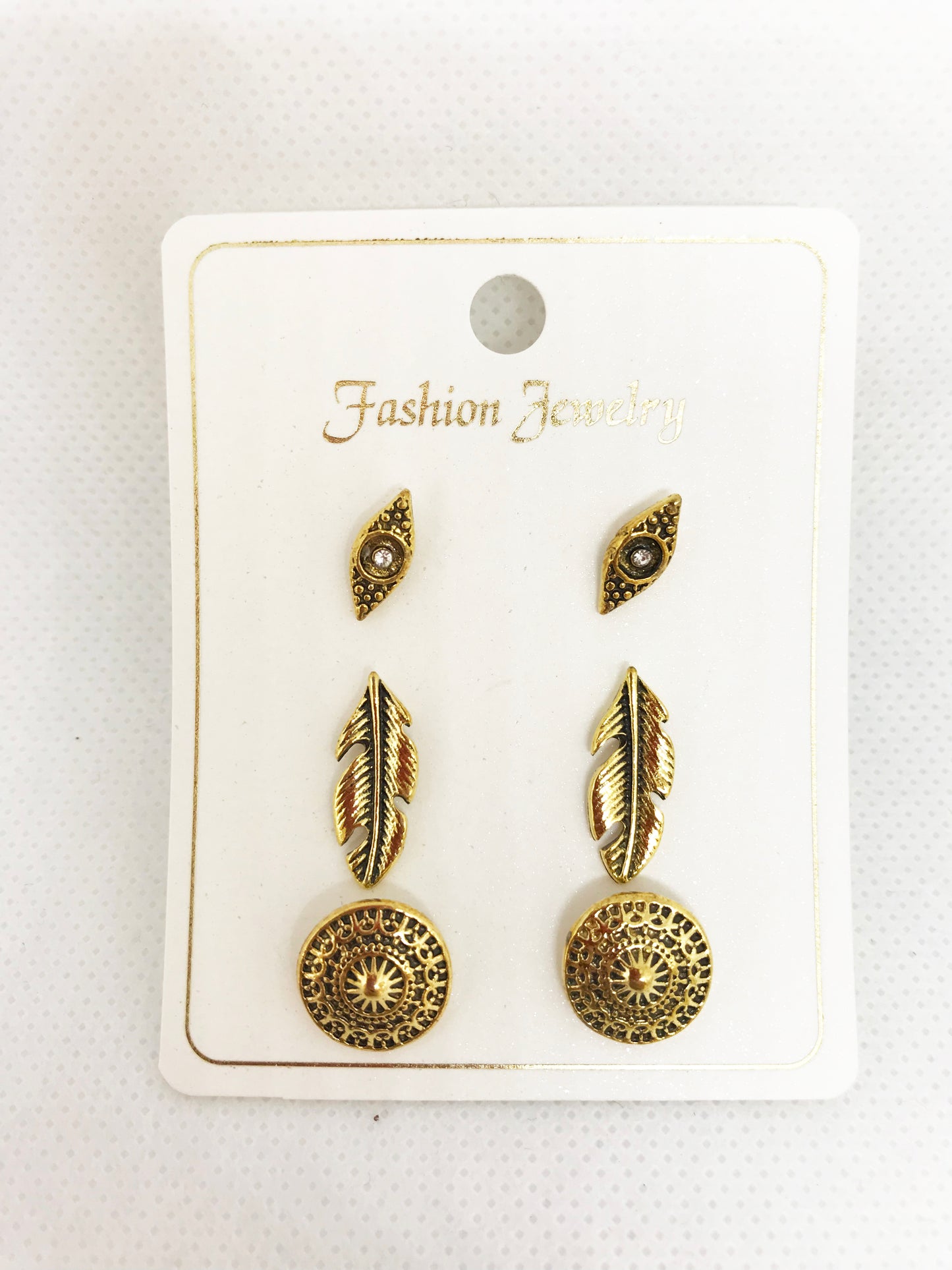 Fashion Earrings - Gold