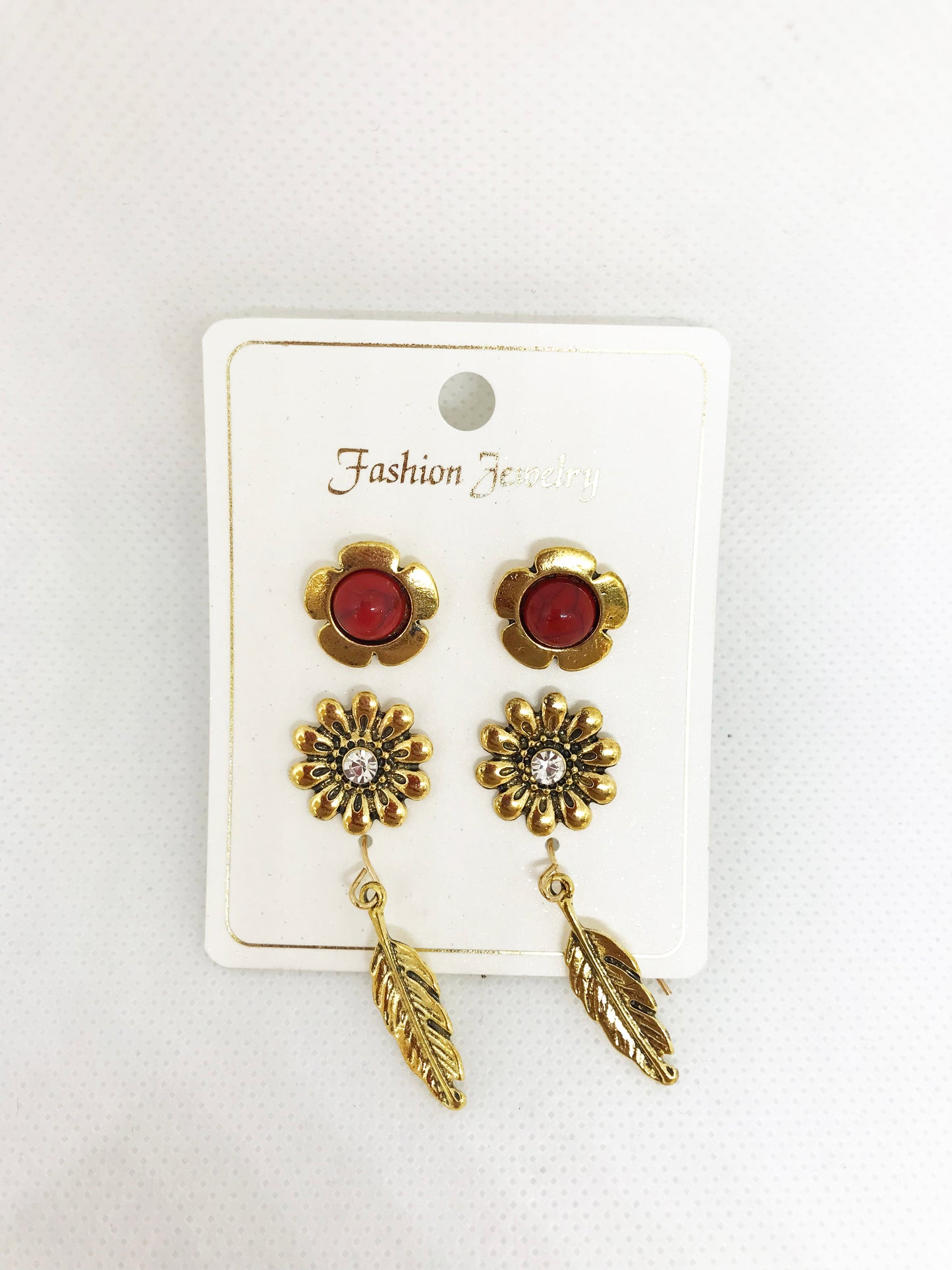 Fashion Earrings - Gold