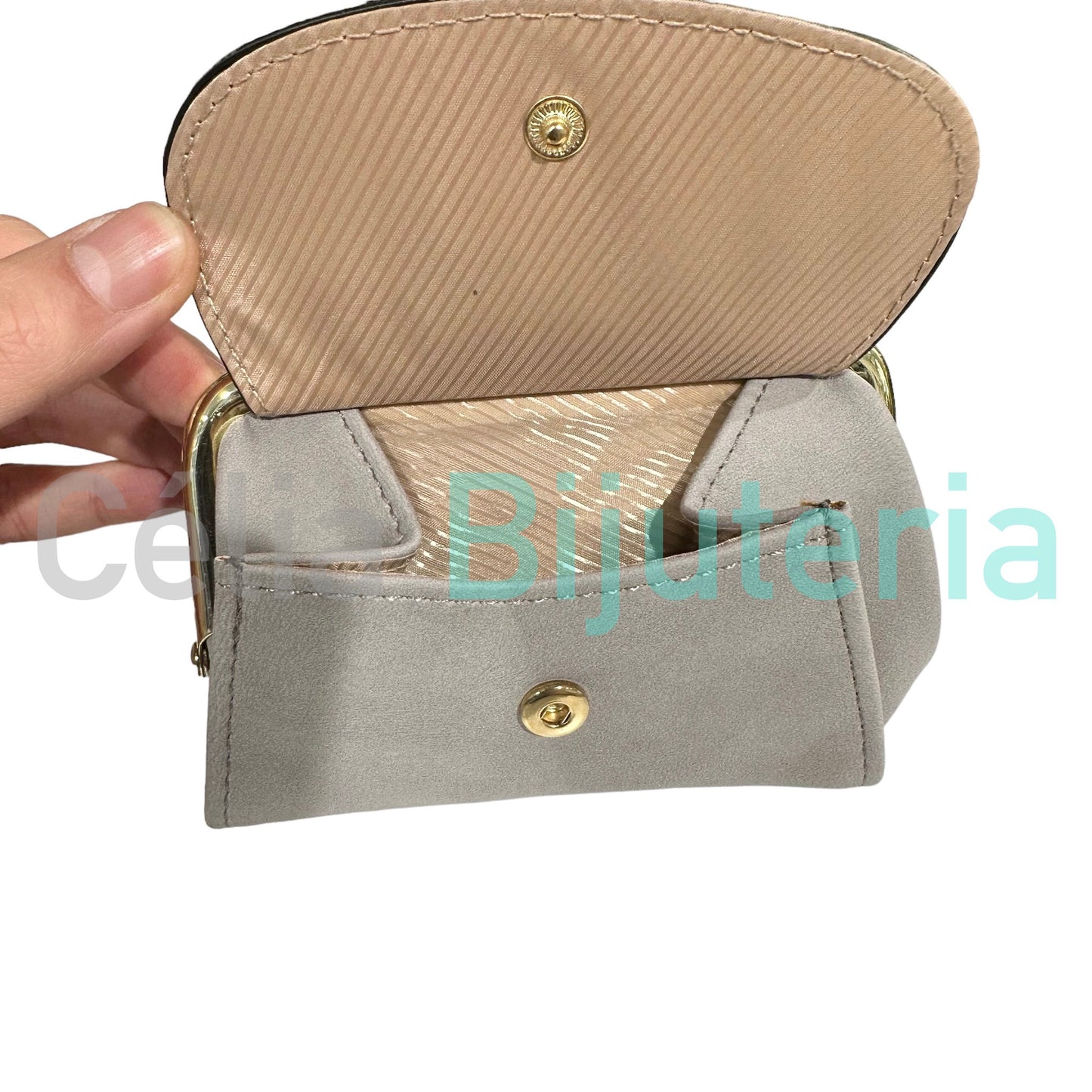 Carteira de Polipele - flor