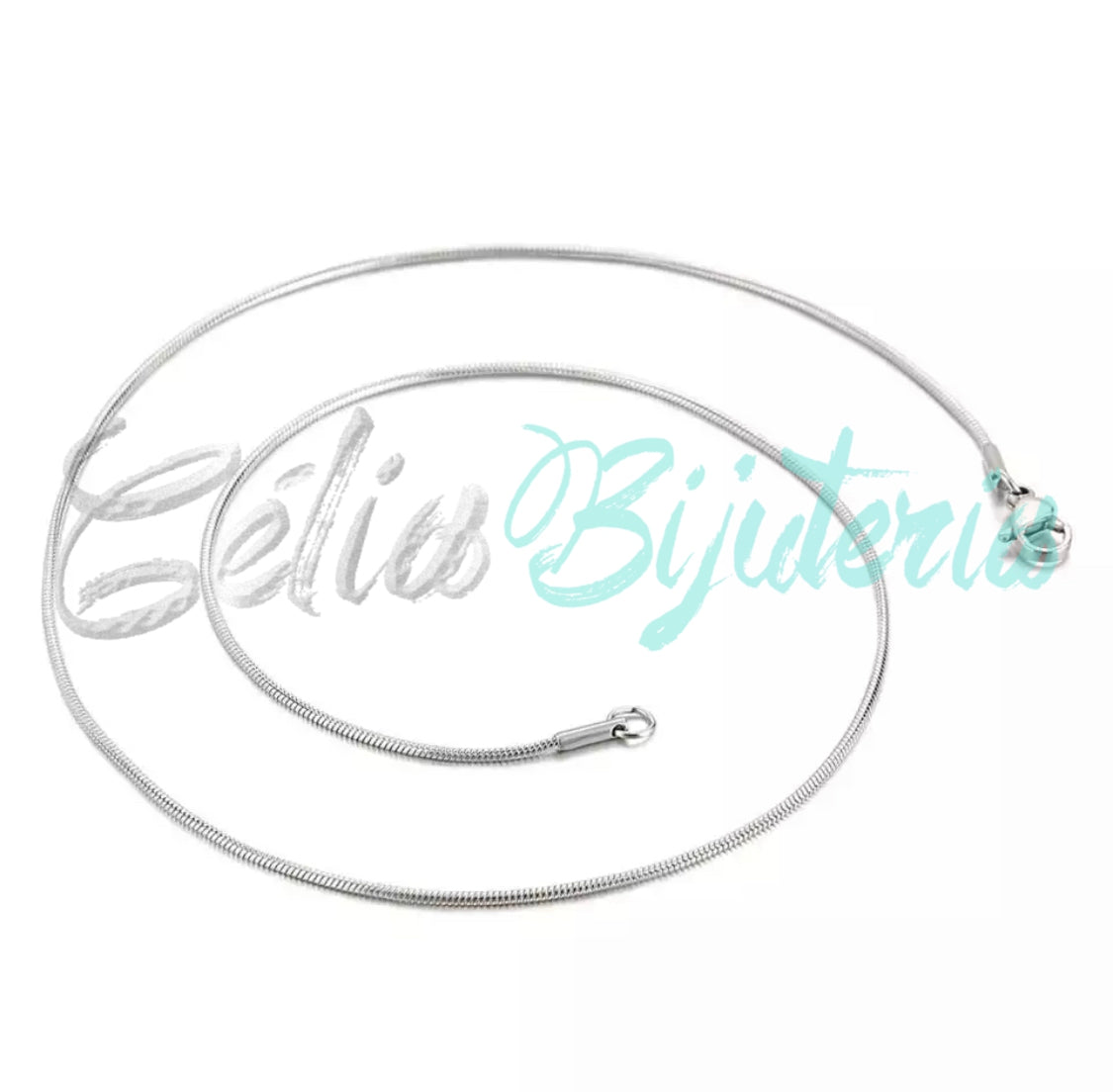Colar de Aço Snake Redondo Simples