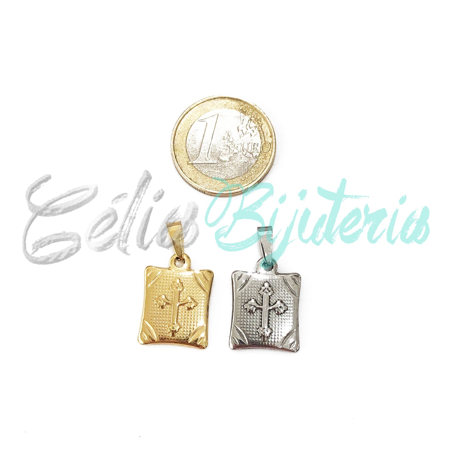 Medalla de acero - cruz