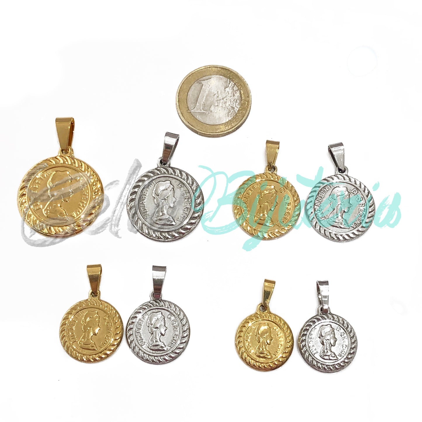 Steel Medal - Queen Elizabeth II Coin