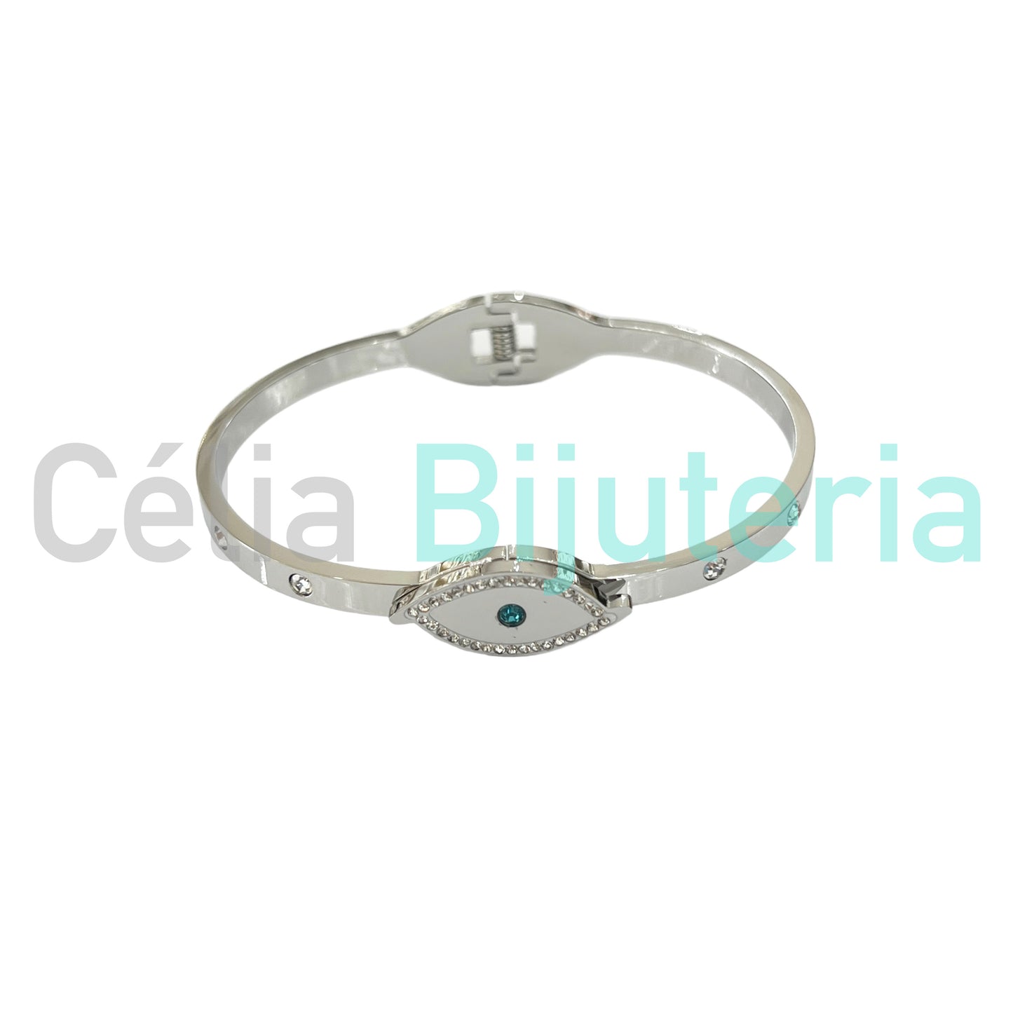 Bracelete de Aço - olho