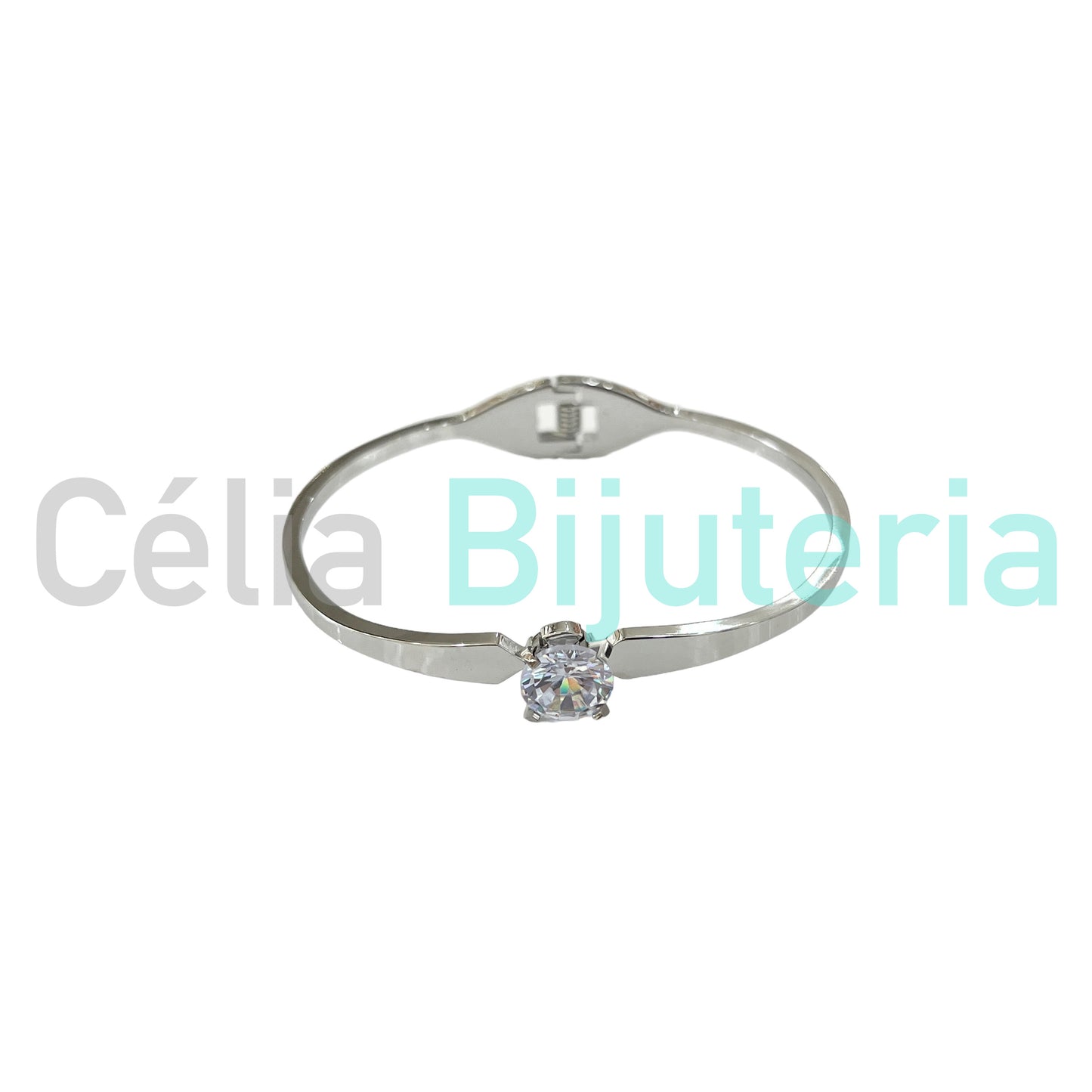 Bracelete de Aço - brilhante