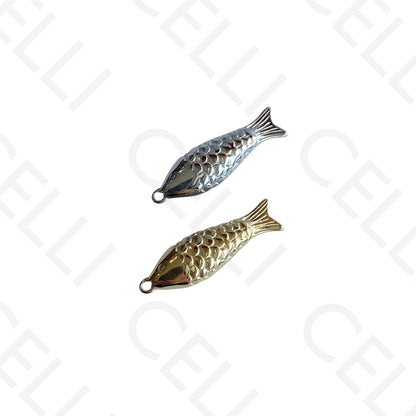 Medalha de Aço - peixe grande (1 und.)