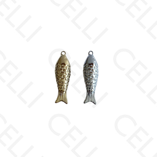 Medalha de Aço - peixe grande (1 und.)