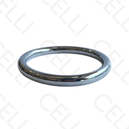 Bracelete de Aço - liso tamanho único (fino 8mm)