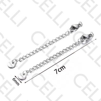 Paquete de extensión, cierre de anillo de acero