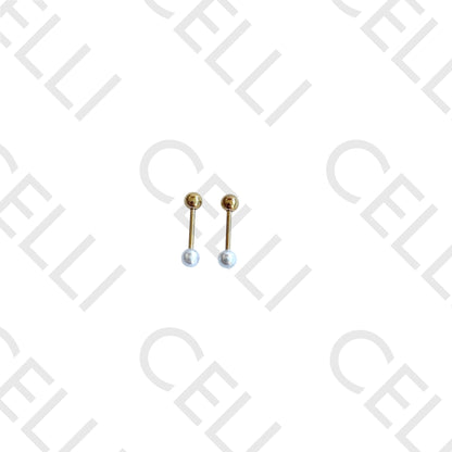 Piercing de Aço - pérola