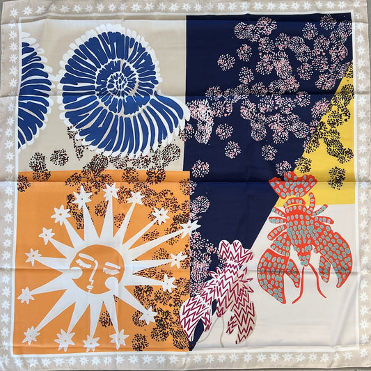 Lenço - 90cm x 90cm