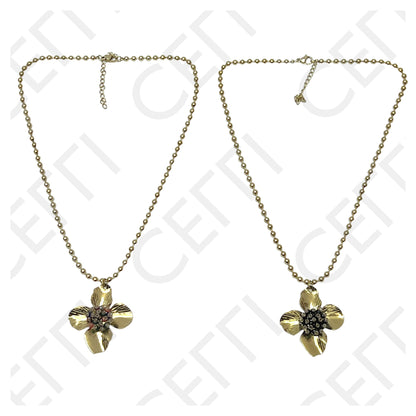 Colar de Aço - Flor