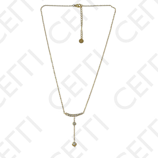 不锈钢项链 - 闪亮