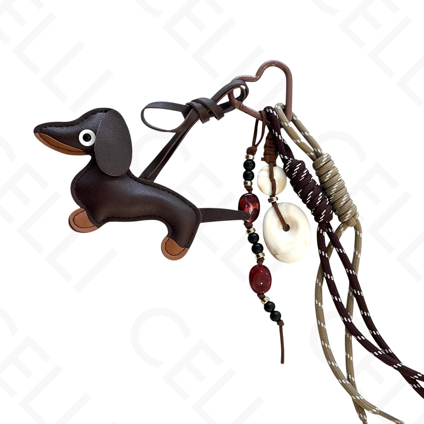 Charm for Bag - Lemon and flowers