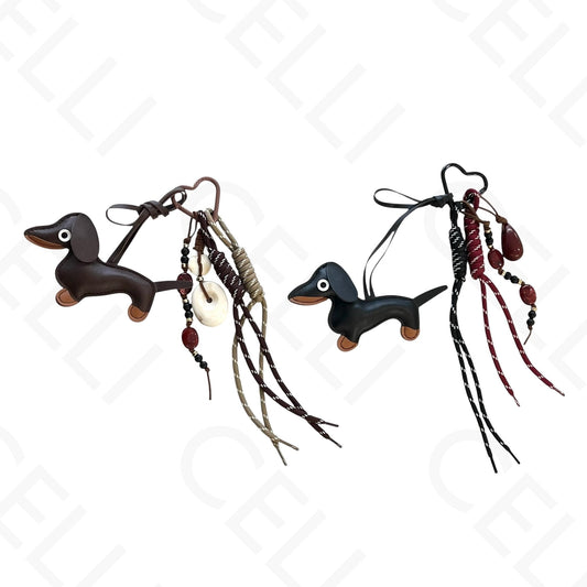 Charm for Bag - Lemon and flowers