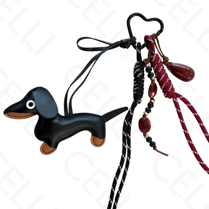 Charm for Bag - Lemon and flowers