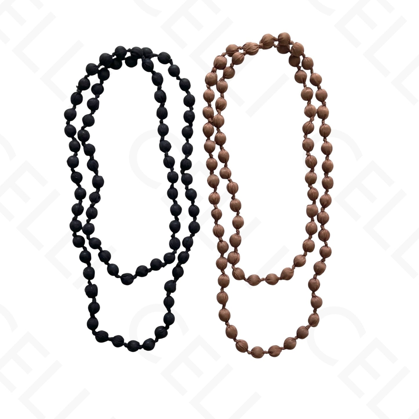 Colar de moda - fio múltiplo con diversas cuentas