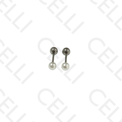 Piercing de Aço - pérola