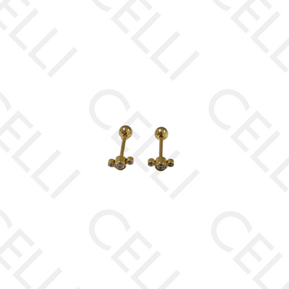 Steel Piercing - three brilliants