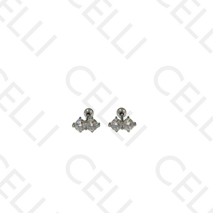 Piercing de Aço - 2 brilhantes
