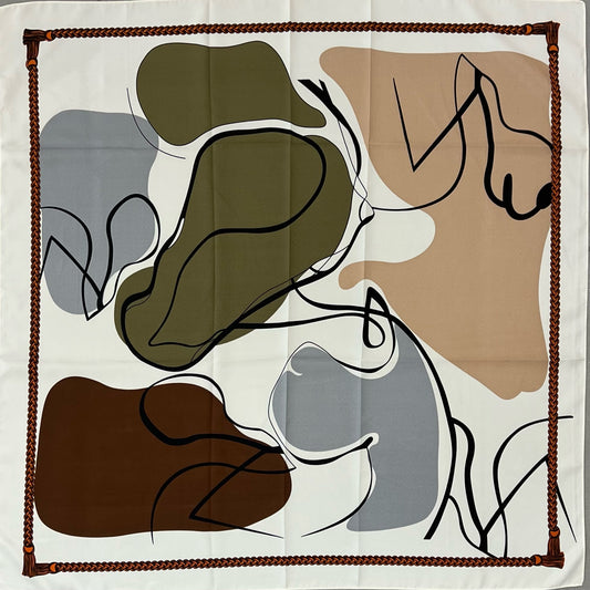 丝巾 - 90cm x 90cm