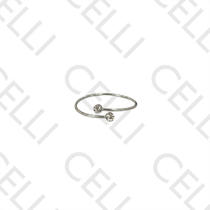 Anillo de acero - brillante