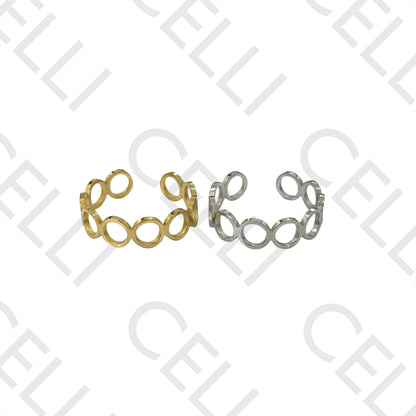 Steel Ring - Circles