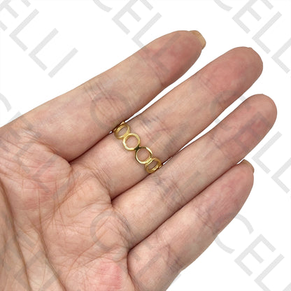 Steel Ring - Circles