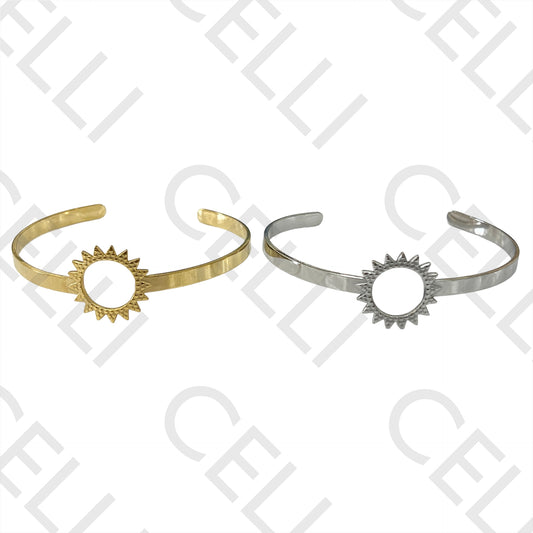 Bracelete de Aço - sol