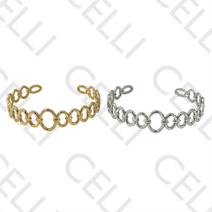 Steel Bracelet - Ovals