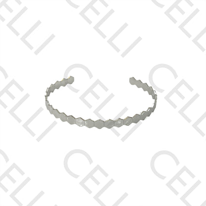 钢手镯 - 六边形