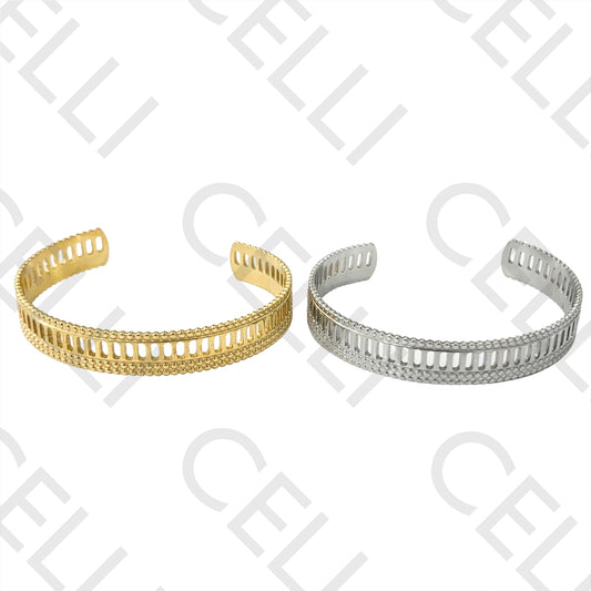 Bracelete de Aço - detalhado