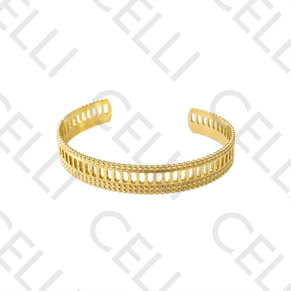 Pulsera de acero - detallada