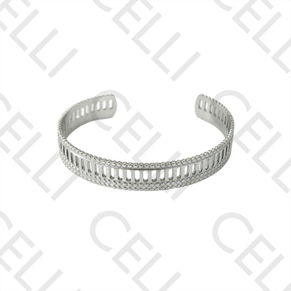 Pulsera de acero - detallada