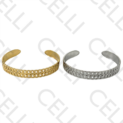 Pulsera de acero - doble cadena