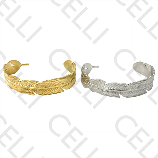 Bracelete de Aço - pena