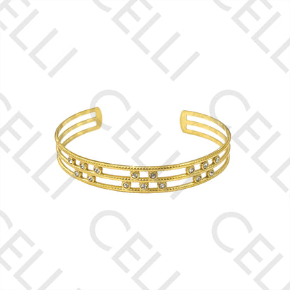 不锈钢手链 - 闪亮款