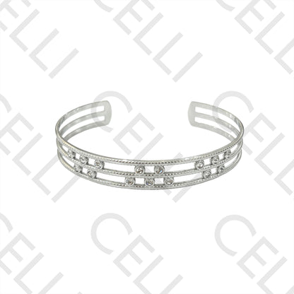 不锈钢手链 - 闪亮款