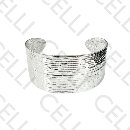 Bracelete de Aço Grosso - detalhado