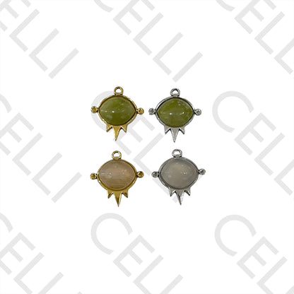 不锈钢天然石奖章