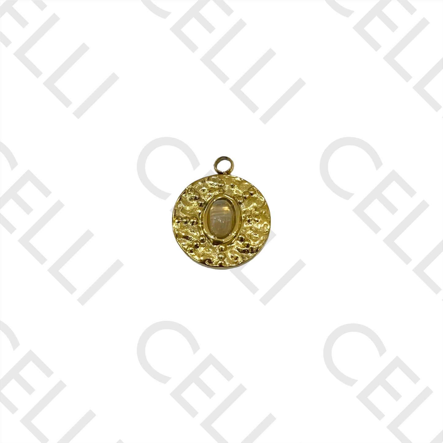 不锈钢天然石奖章