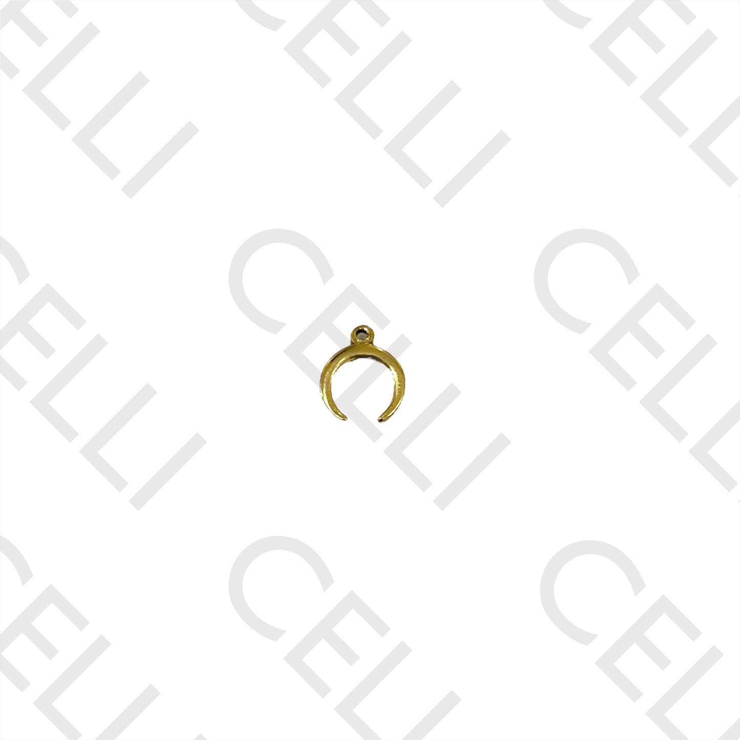 Medalla de acero - cuerno / luna