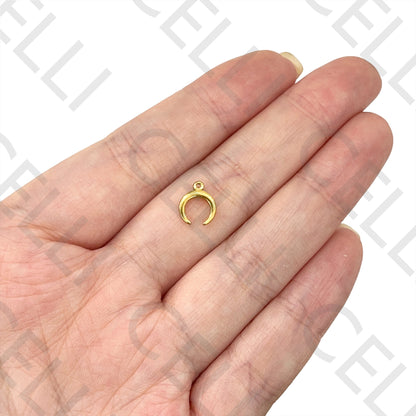 Medalla de acero - cuerno / luna