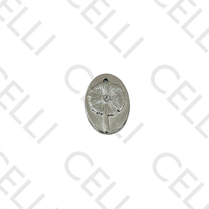 Medalha de Aço - flor